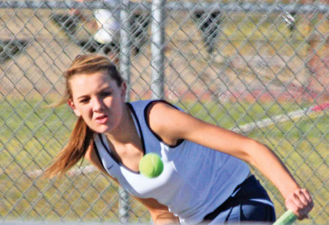 Quaggan takes one for DV girls tennis team